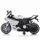 Детский электромотоцикл Ducati (12V, EVA, ручка газа, спидометр) - FT-821-WHITE