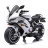 Детский электромотоцикл Ducati (12V, EVA, ручка газа, спидометр) - FT-821-WHITE