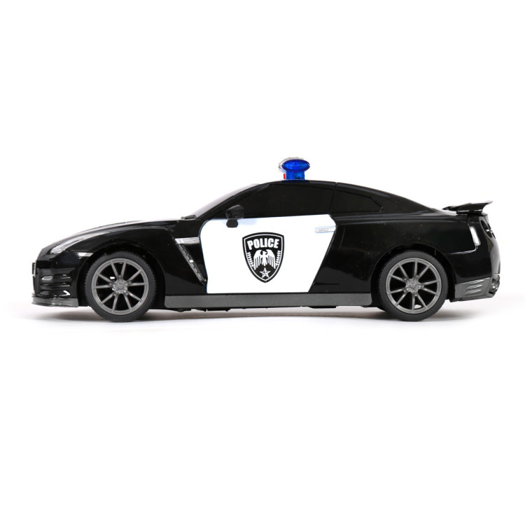 Радиоуправляемая машина Nissan GTR Полиция (с мигалками) 1:20 - MX25002