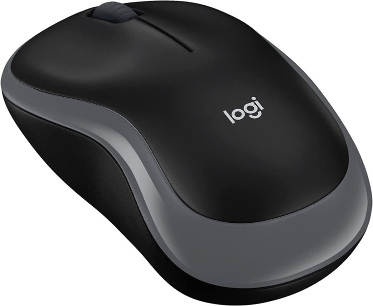 Беспроводная мышь Logitech M185 Grey - 910-002252
