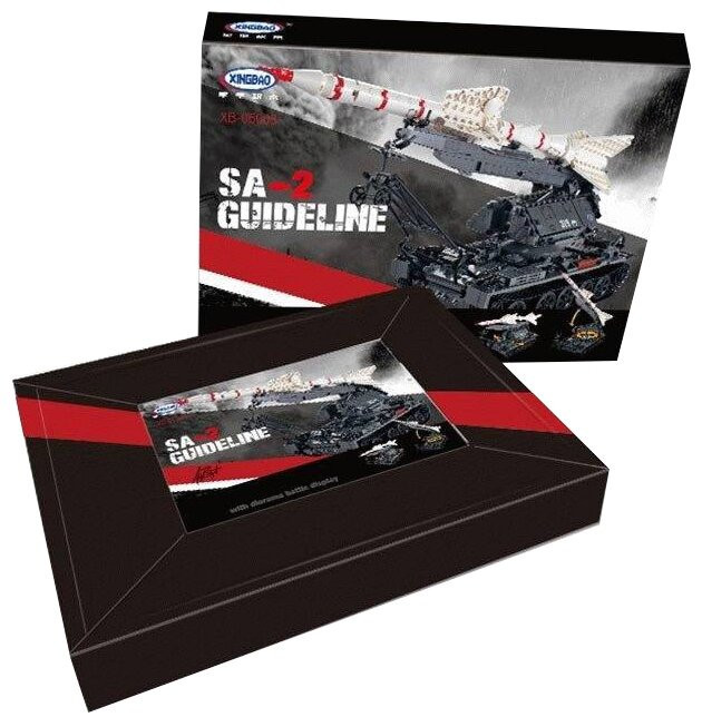 Конструктор XingBao Ракетная установка SA-2 (1623 детали) - XB-06003