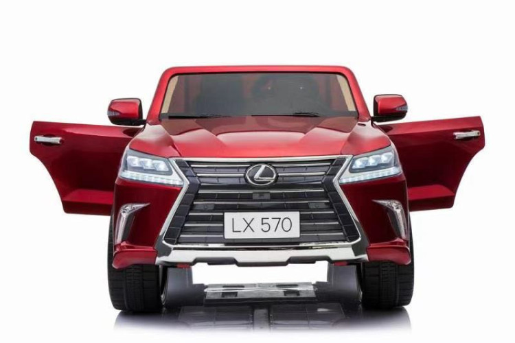 Детский электромобиль Lexus LX570 4WD MP4 - DK-LX570-RED-PAINT-MP4