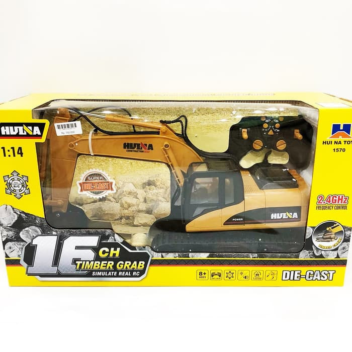 Лесозаготовительная машина HUI NA TOYS масштаб 1:14 2.4G - HN1570