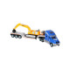 Радиоуправляемый грузовик тягач с экскаватором (2WD, акб, 1:14) - GM1938-BLUE
