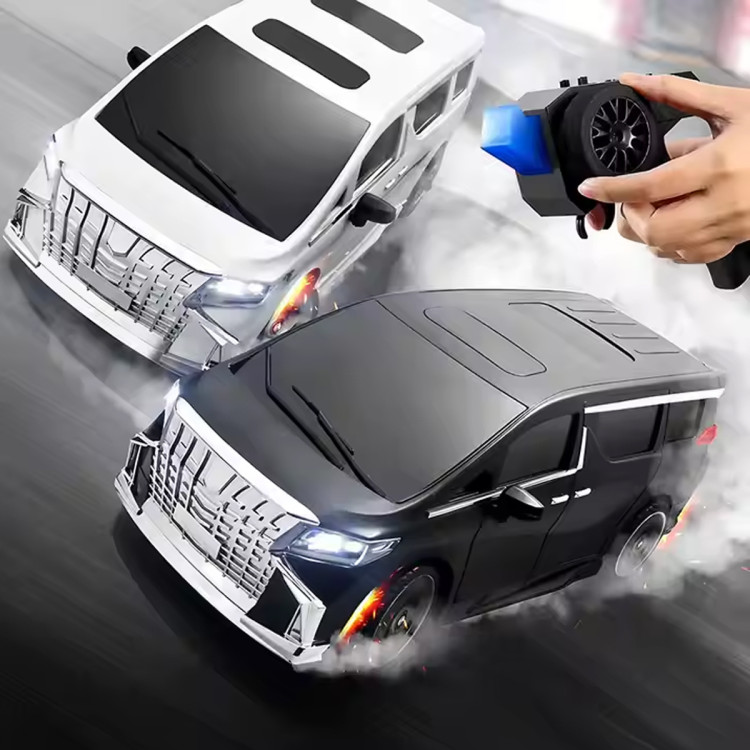 Радиоуправляемая машина для дрифта Alphard 2WD 1:16 (гироскоп, LED подсветка) - MN-68-BLACK