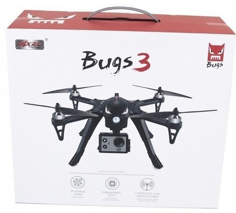 Квадрокоптер MJX Bugs 3  с FPV WiFi 4K камерой - B3