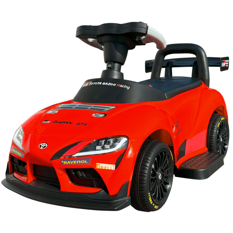 Электромобиль каталка Toyota GR SUPRA GT4 (6V, EVA, пульт) - SMT-519-RED