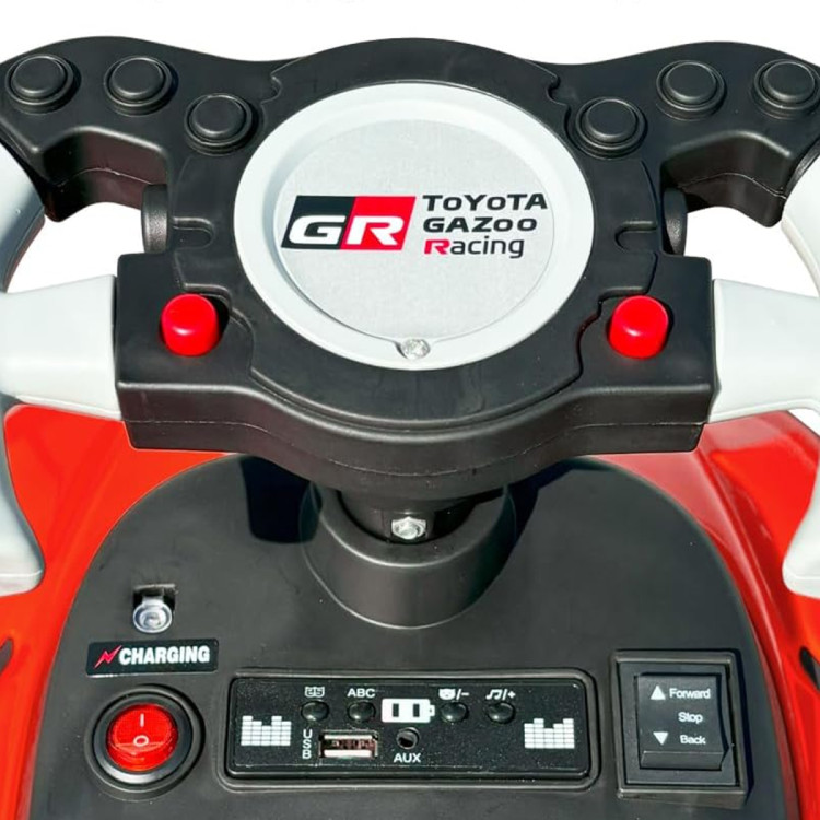 Электромобиль каталка Toyota GR SUPRA GT4 (6V, EVA, пульт) - SMT-519-RED