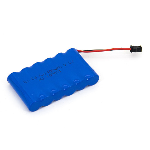 Аккумулятор Ni-Cd 7.2v 1400mah (разъем YP) - NICD-72F-1400-YP