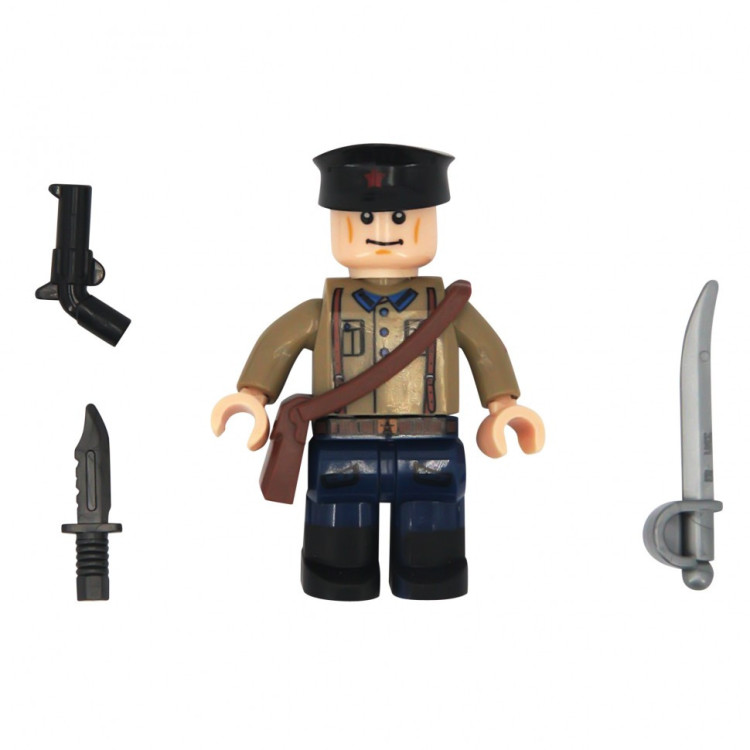 Конструктор Армия России - Минифигурка Солдатик - Солдаты красной армии - АР-01019
