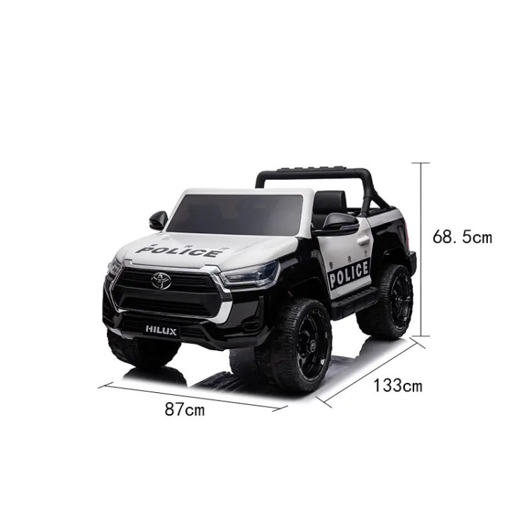 Электромобиль Toyota Hilux Police 4WD 12V - DK-HL860P-WHITE