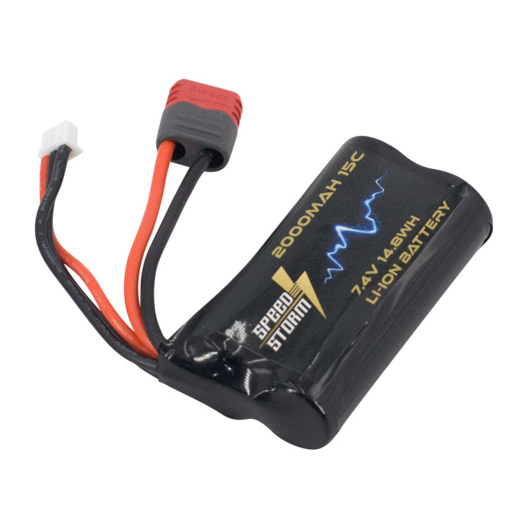 Аккумулятор Speed Storm Li-ion 18650 7.4V 2000 mAh разъем T-plug (Deans) - SS-2S2000-D
