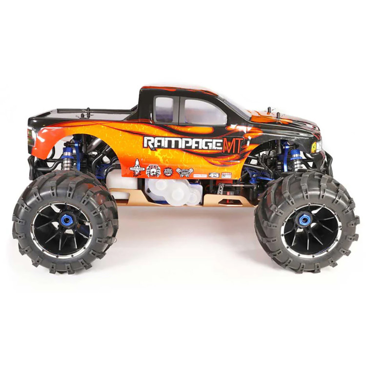 Радиоуправляемый бензиновый монстр HSP Skeleton 4WD 1:5 - 94050-14050-O