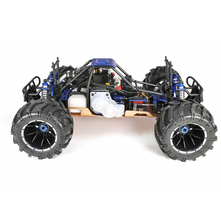Радиоуправляемый бензиновый монстр HSP Skeleton 4WD 1:5 - 94050-14050-O