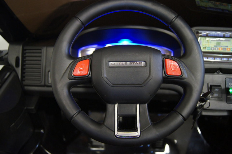 Детский электромобиль Range Rover Sport Black 4WD 12V 2.4G - XMX601-BLACK