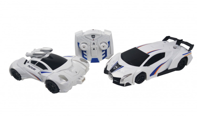 Радиоуправляемый трансформер робот, собирается из двух автомобилей - ZYA-A2768