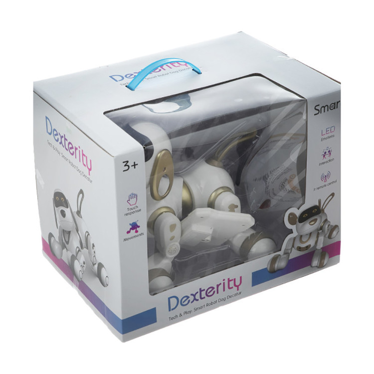 Радиоуправляемая собака-робот Smart Robot Gold Dog ''Dexterity'' - AW-18011-GOLD