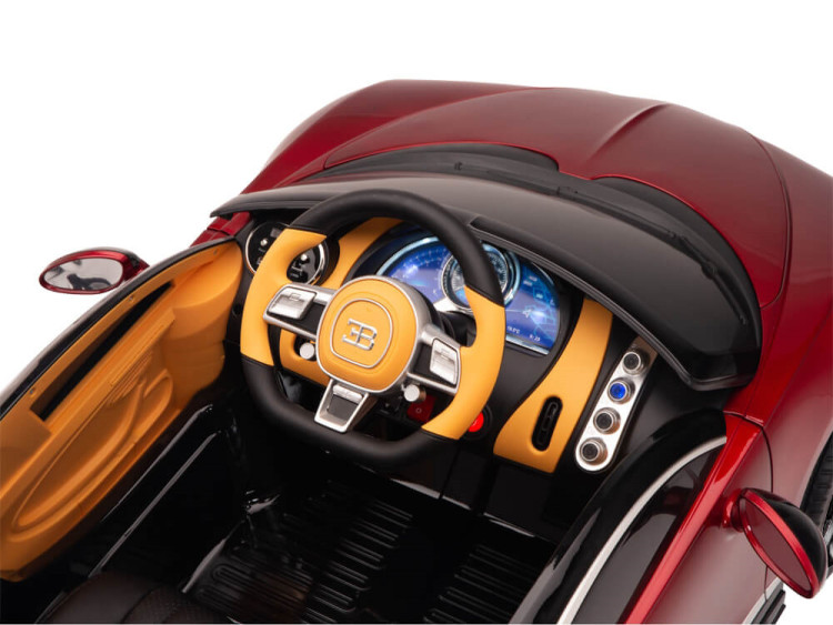 Детский электромобиль Bugatti Chiron 2.4G - RED - HL318