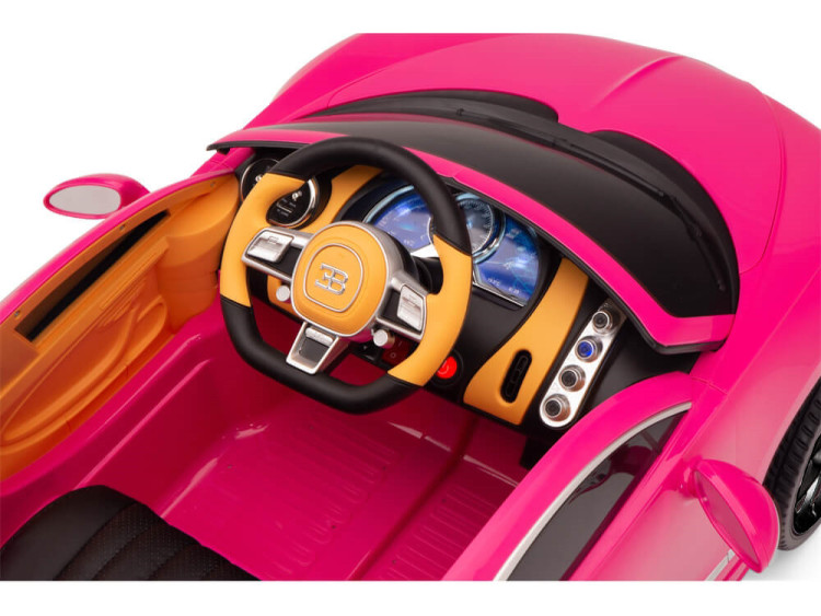 Детский электромобиль Bugatti Chiron 2.4G - Pink - HL318