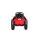 Детский электромобиль трактор с ковшом и прицепом (красный, 2WD, EVA) - HL389-LUX-RED-TRAILER