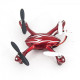 Радиоуправляемый красный квадрокоптер Hubsan X4 H107C c видеокамерой 2.4G - H107C-RED
