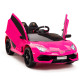 Детский электромобиль Lamborghini SVJ (розовый, 12V) - HL328