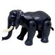 Интерактивный слон на батарейках (черный, звук, свет, движения) - CS-2297-BLACK