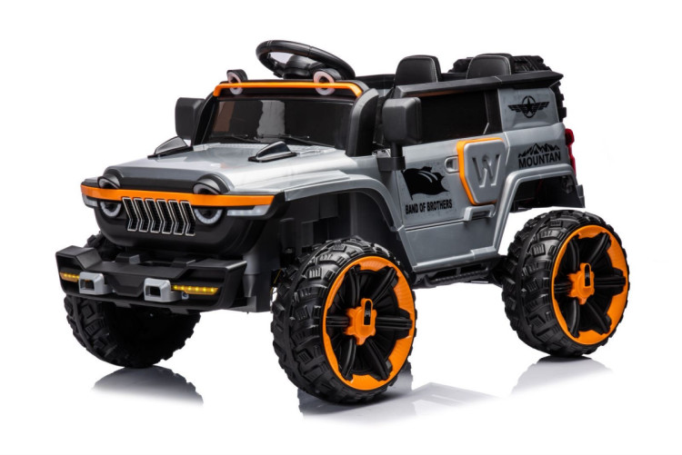 Электромобиль Джип 4WD 12V (полный привод, оранжевый) - WXE-2218-ORANGE