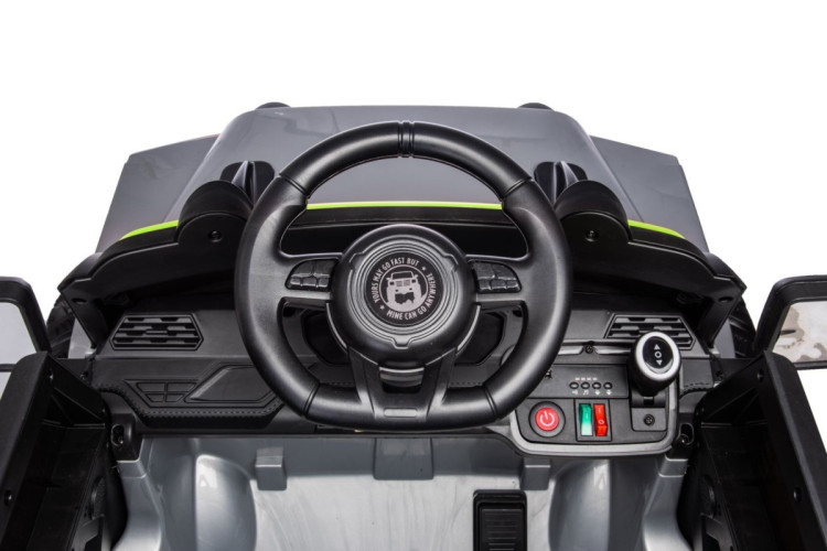 Электромобиль Джип 4WD 12V (полный привод, оранжевый) - WXE-2218-ORANGE