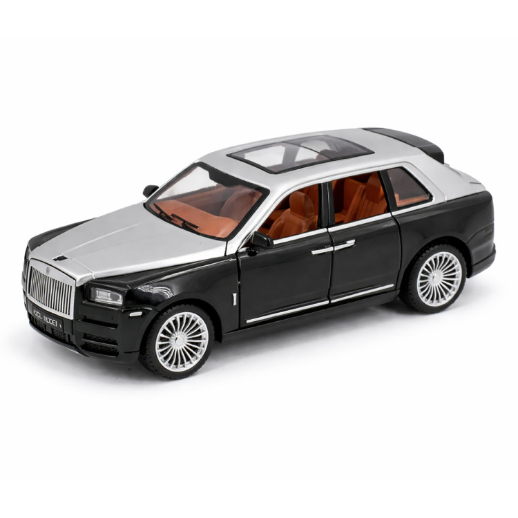 Радиоуправляемая металлическая машина Rolls-Royce Cullinan 1:22 - HCL-3806-BLACK