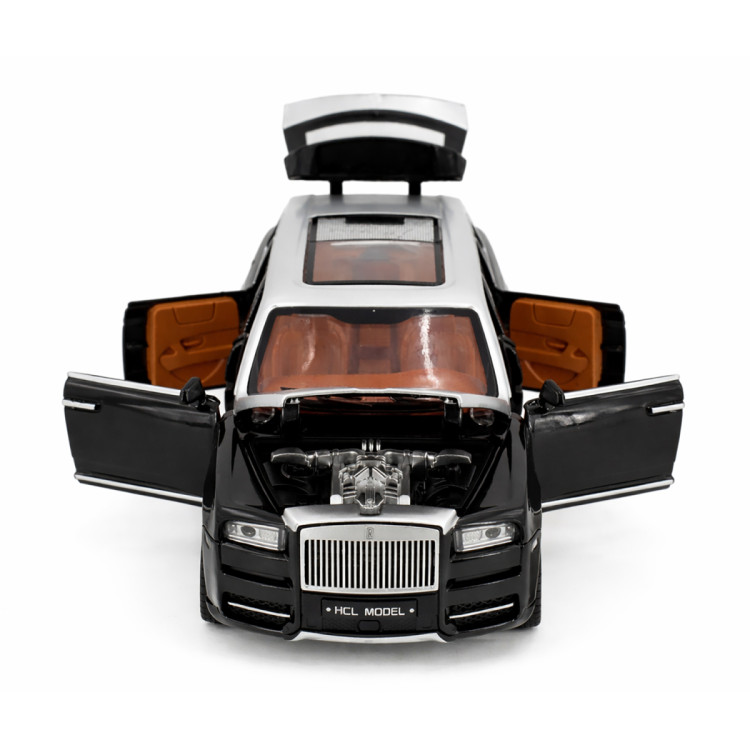 Радиоуправляемая металлическая машина Rolls-Royce Cullinan 1:22 - HCL-3806-BLACK
