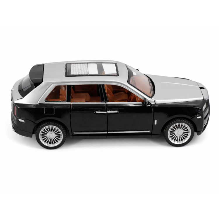 Радиоуправляемая металлическая машина Rolls-Royce Cullinan 1:22 - HCL-3806-BLACK