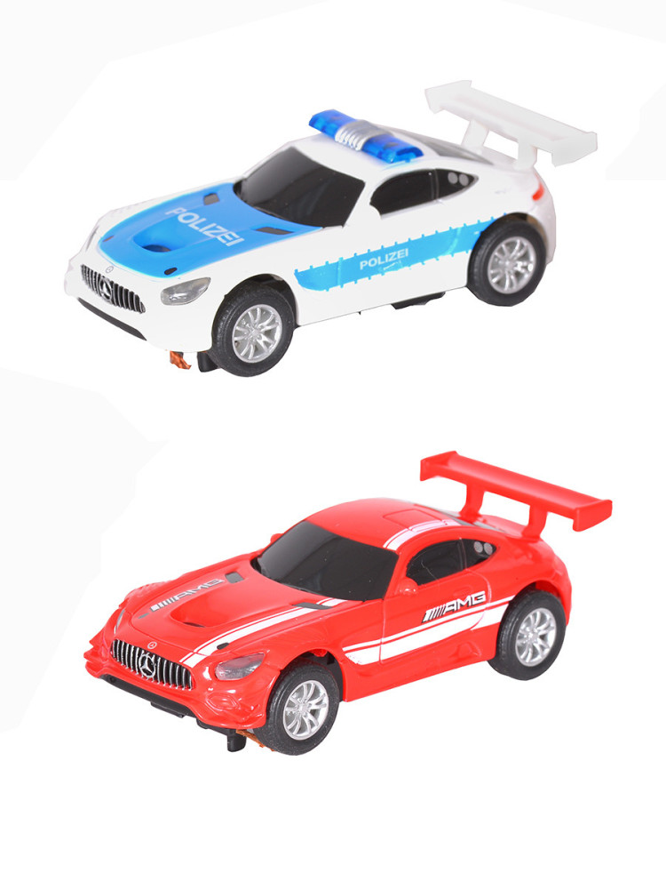 Гоночный трек от сети Mercedes SLS (длина трека 2,5 м, 2 машинки) - MR-01L
