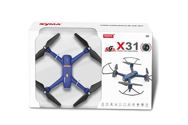 Квадрокоптер Syma X31 с камерой 4K FPV, GPS 2.4G - SYMA-X31
