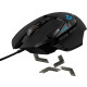 Проводная высокоточная игровая мышь Logitech G502 HERO RGB Black - 910-005474
