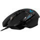 Проводная высокоточная игровая мышь Logitech G502 HERO RGB Black - 910-005474