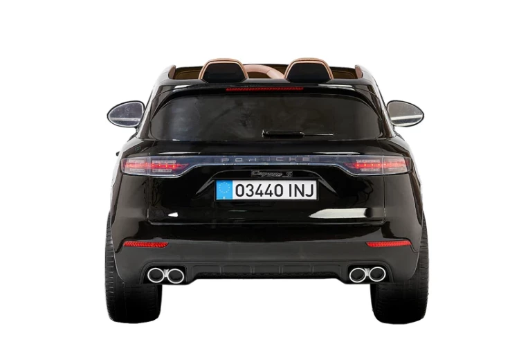 Детский электромобиль PORSCHE CAYENNE S 12V - JJ2128-BLACK-PAINT