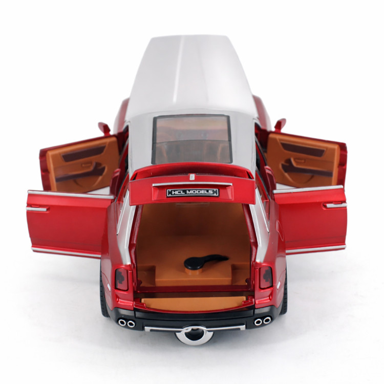 Радиоуправляемая металлическая машина Rolls-Royce Cullinan 1:22 - HCL-3806-RED