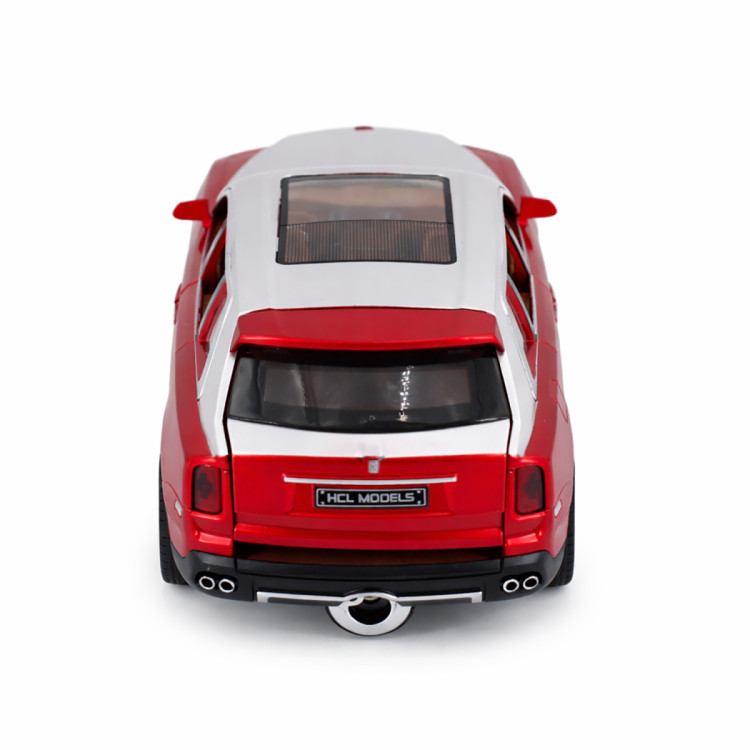 Радиоуправляемая металлическая машина Rolls-Royce Cullinan 1:22 - HCL-3806-RED
