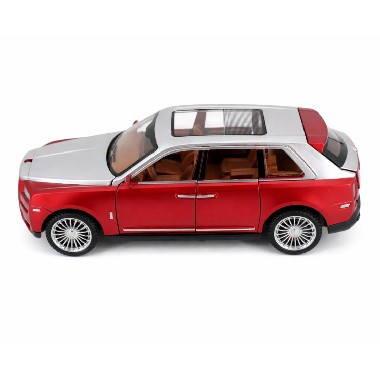 Радиоуправляемая металлическая машина Rolls-Royce Cullinan 1:22 - HCL-3806-RED