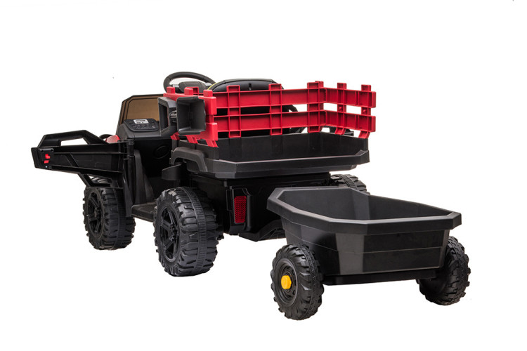 Детский электромобиль Bettyma квадроцикл с прицепом 2WD 12V - BDM0926-RED