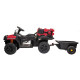 Детский электромобиль Bettyma квадроцикл с прицепом 2WD 12V - BDM0926-RED