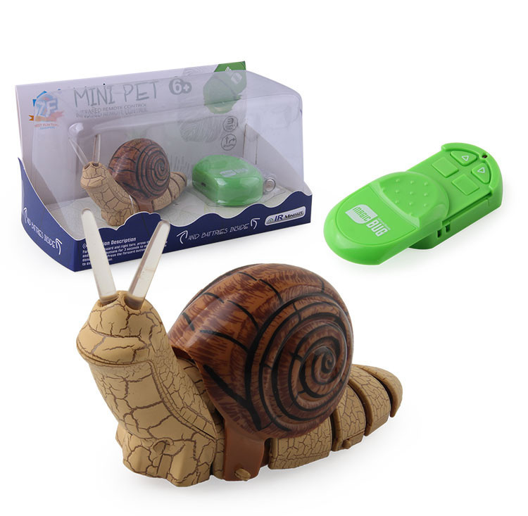 Радиоуправляемый робот ZF Улитка с коричневым панцирем - ZF-7701A