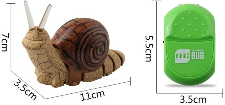 Радиоуправляемый робот ZF Улитка с коричневым панцирем - ZF-7701A