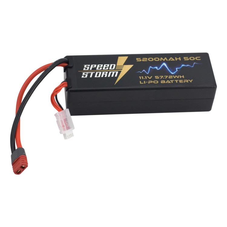 Аккумулятор Speed Storm Li-Po 11.1V 50C 5200 mAh Hard Case разъем T-plug (Deans) - SS-3S5200-50-D