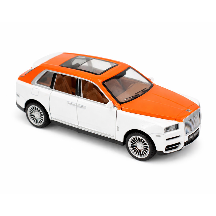 Радиоуправляемая металлическая машина Rolls-Royce Cullinan 1:22 - HCL-3806-WHITE