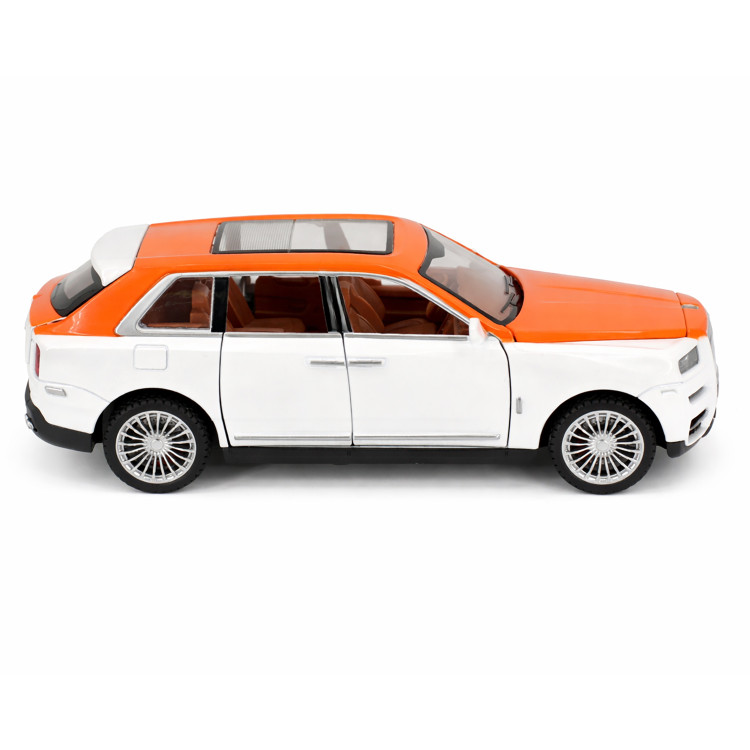 Радиоуправляемая металлическая машина Rolls-Royce Cullinan 1:22 - HCL-3806-WHITE