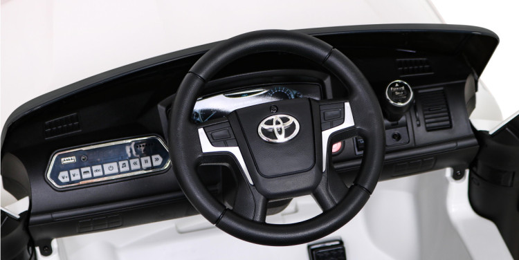 Детский электромобиль TOYOTA LAND CRUISER 12V - JJ2022-WHITE