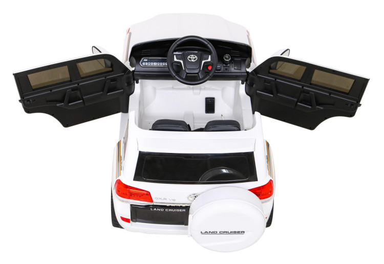 Детский электромобиль TOYOTA LAND CRUISER 12V - JJ2022-WHITE