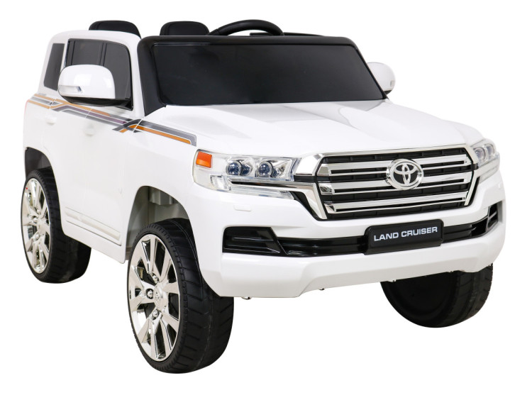 Детский электромобиль TOYOTA LAND CRUISER 12V - JJ2022-WHITE